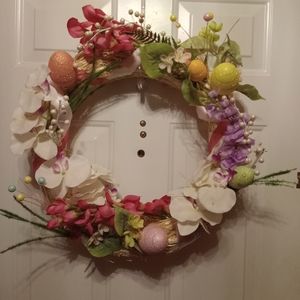 Handmade Easter Wreath